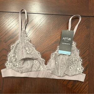 APT. 9 Lace Bralette in Gray Size L 🆕